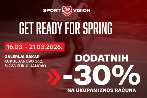 Još veći popusti u Sport Vision Outletu Galerija Bakar! 