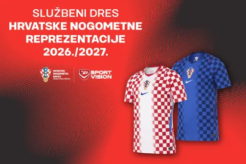 Predstavljen novi dres hrvatske nogometne reprezentacije!