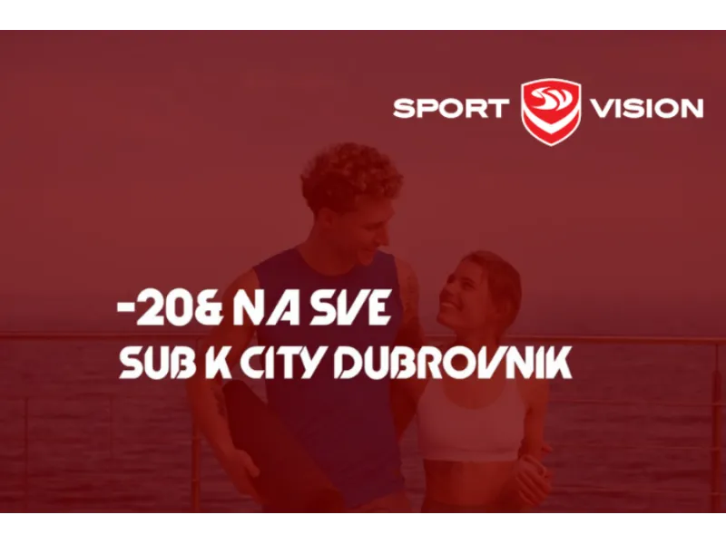 SUB K CITY DUBROVNIK. PRIPREMI SE ZA LJETO -20% NA SVE