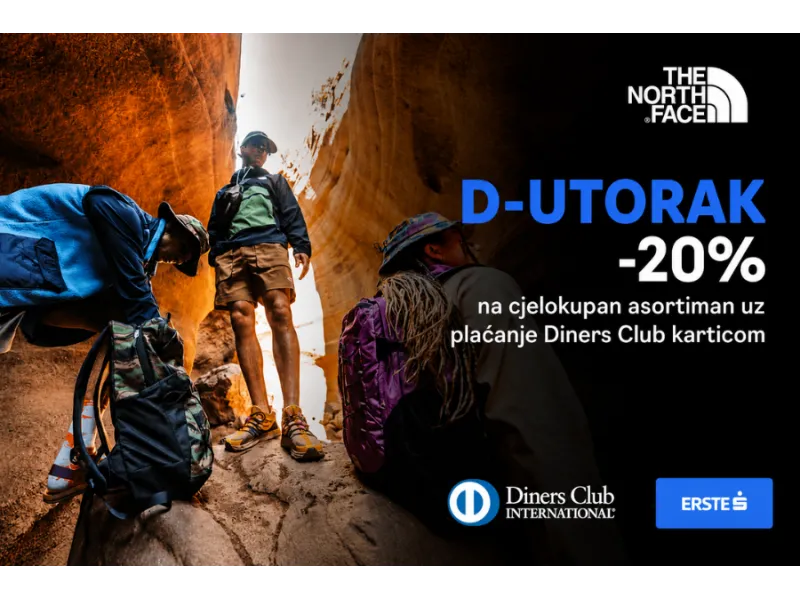 D-UTORAK u The North Faceu!