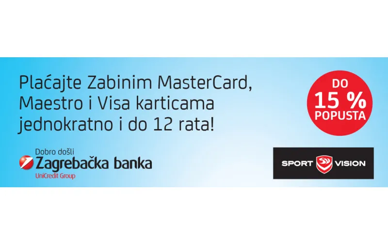 Zaba i Sport Vision svibanjska akcija