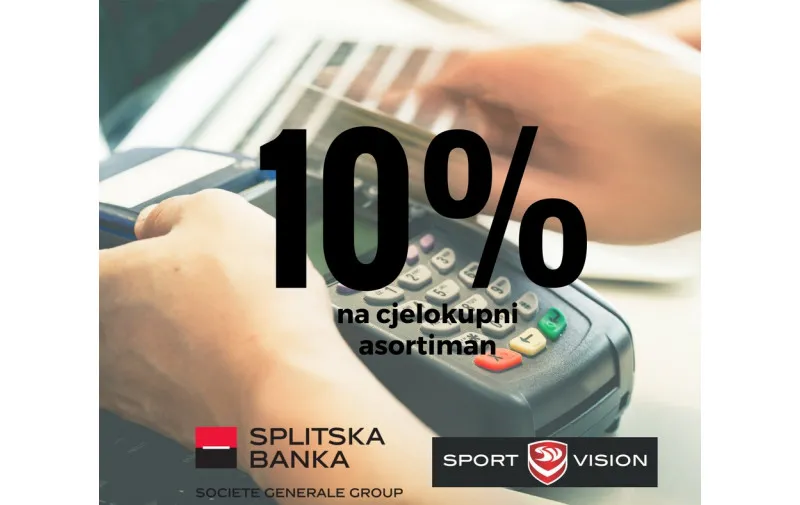 Korisnici ste Splitske banke? Darujemo vam dodatni popust