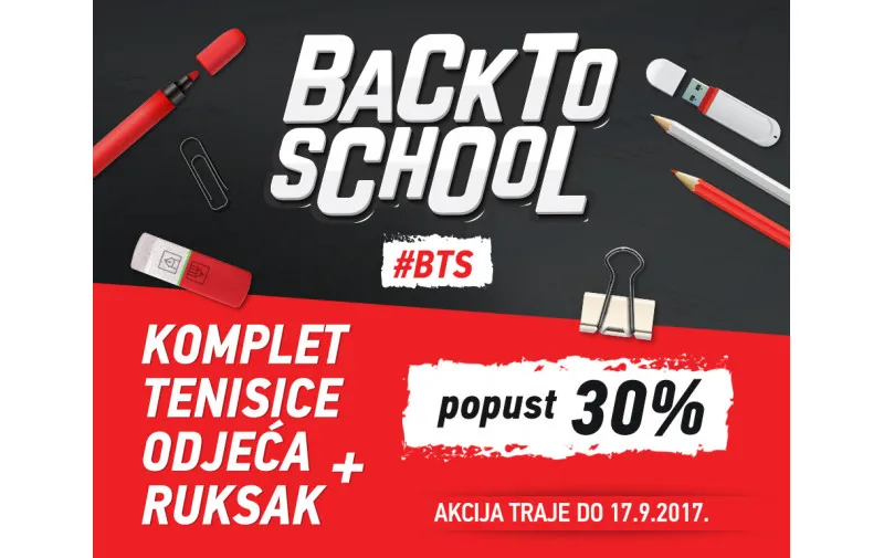 Odaberite svoj Back to school komplet i uštedite 30%