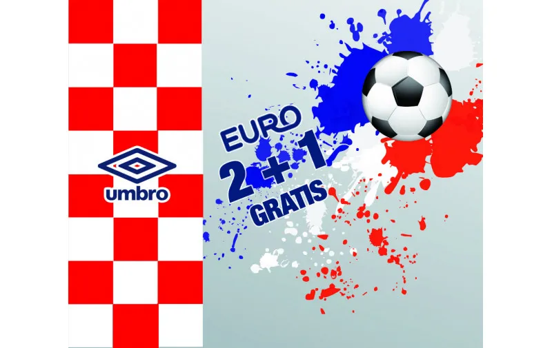 Umbro nogometna kolekcija na akciji - 2+1 gratis