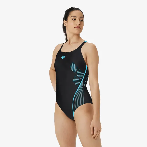 Arena WOMENS SWIMSUIT SWIM PRO BACK GRAPHIC