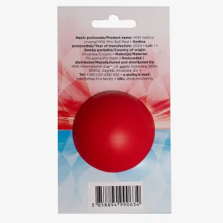 HNS Nogometna oprema LOPTICA HNS 6CM CRVENA 