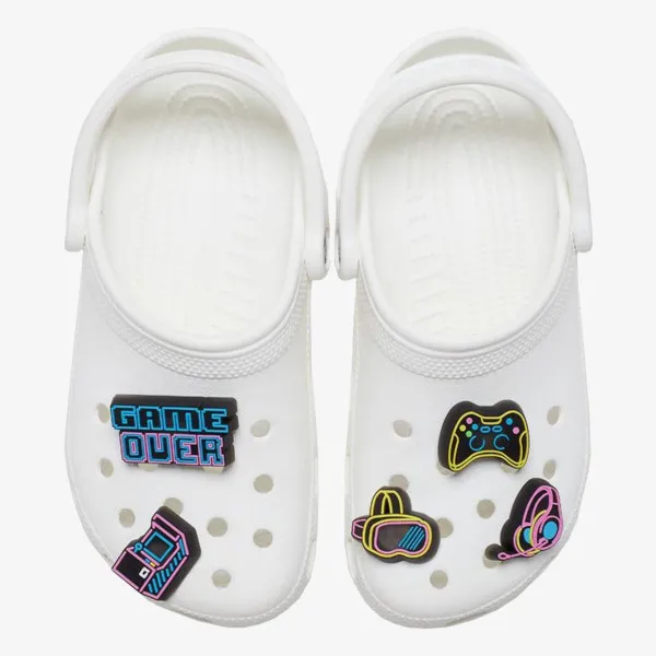 Crocs JIBBITZ / LIGHTS UP NEON GAMER 5 PACK 