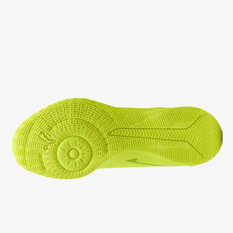 Puma ULTRA 6 PLAY IT Jr Yellow Alert-PUMA Bla 