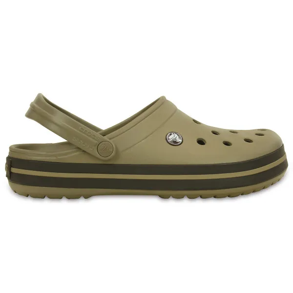 Crocs Sandale CROCBAND KHAKI/ESPRESSO 