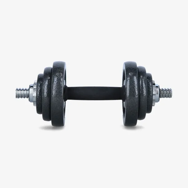 Lonsdale Fitness oprema 10KG DUMBBELL SET<br />
1PC DUMBBELL HANDLE 