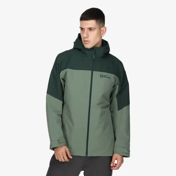 JACK WOLFSKIN JAKNA GLAABACH 3IN1 JKT M 