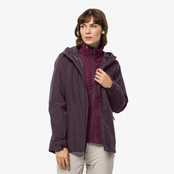 Jack Wolfskin Jakna GLAABACH 3IN1 