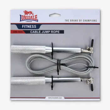 LONSDALE FITNESS OPREMA CABLE JUMP ROPE 