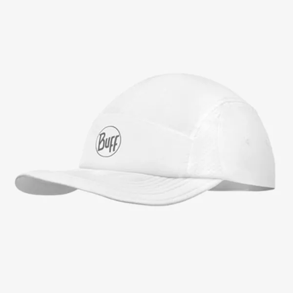 Buff Šilterica BUFF® 5 PANEL CAP R-SOLID WHITE S/M 