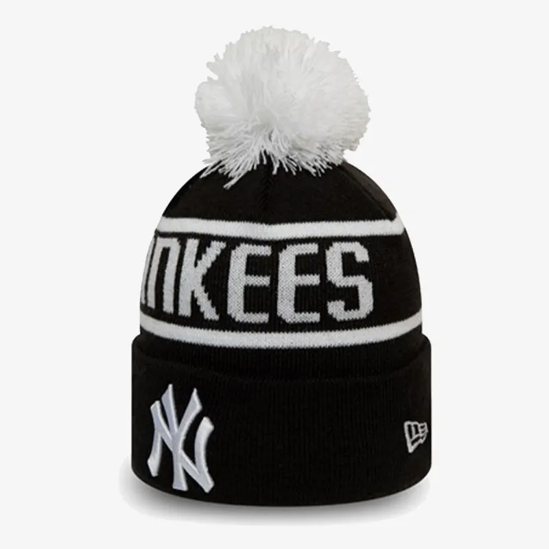 New Era OTC BOBBLE KNIT NEYYAN BLKWHI 