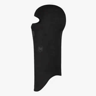 Buff MERINO LIGHTWEIGHT BALACLAVA SOLID BLACK 