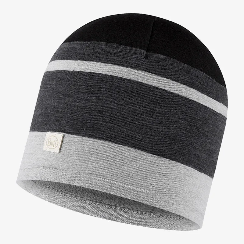 Buff MERINO MOVE BEANIE GRAPHITE 