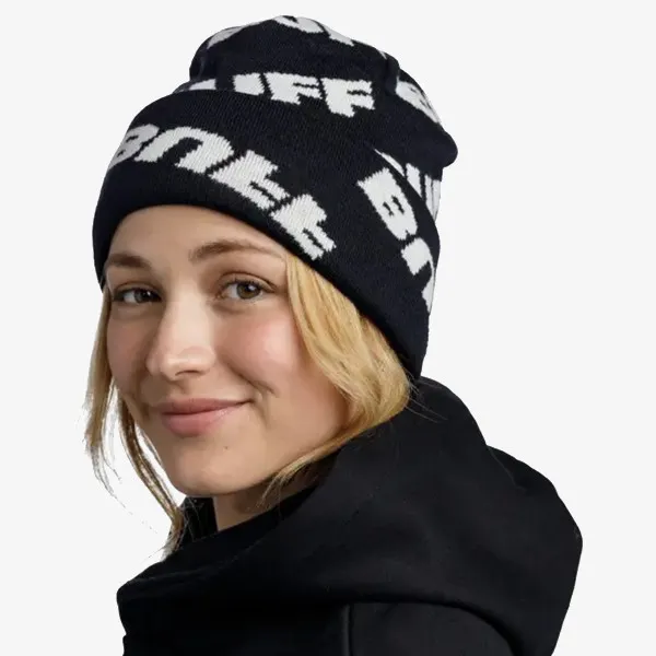 Buff Zimska kapa BUFF® KNITTED BEANIE HIDO BLACK 