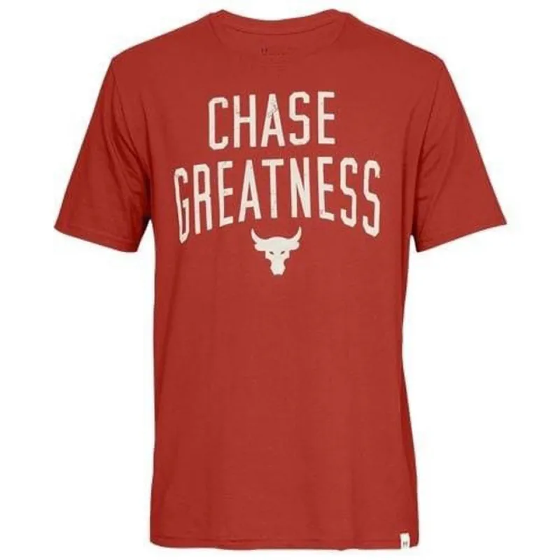 Under Armour Project Rock Chase Greatness SS T 