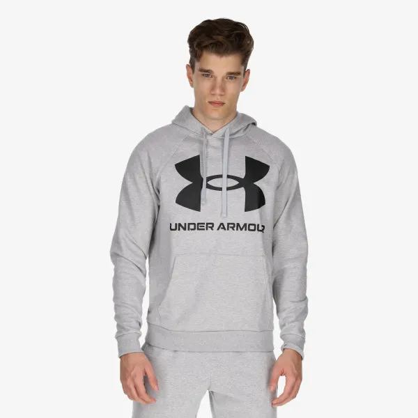 Under Armour Majica s kapuljačom RIVAL BIG LOGO HD 