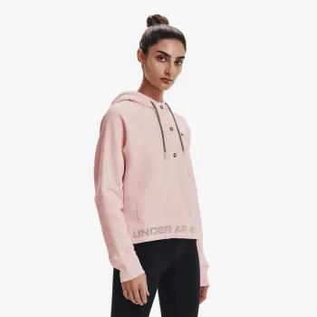 UNDER ARMOUR MAJICA S KAPULJAČOM Rival Fleece Mesh 