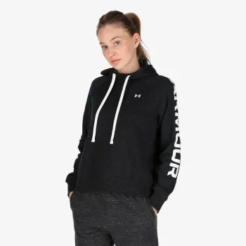 UNDER ARMOUR MAJICA S KAPULJAČOM Rival Fleece Colorblock 