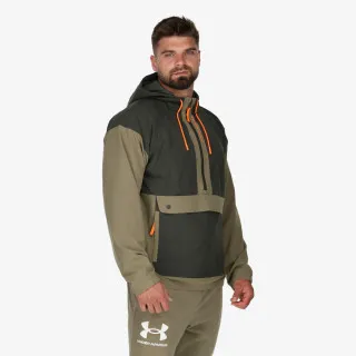 Under Armour UA RUSH WOVEN HOODED POPOVER 