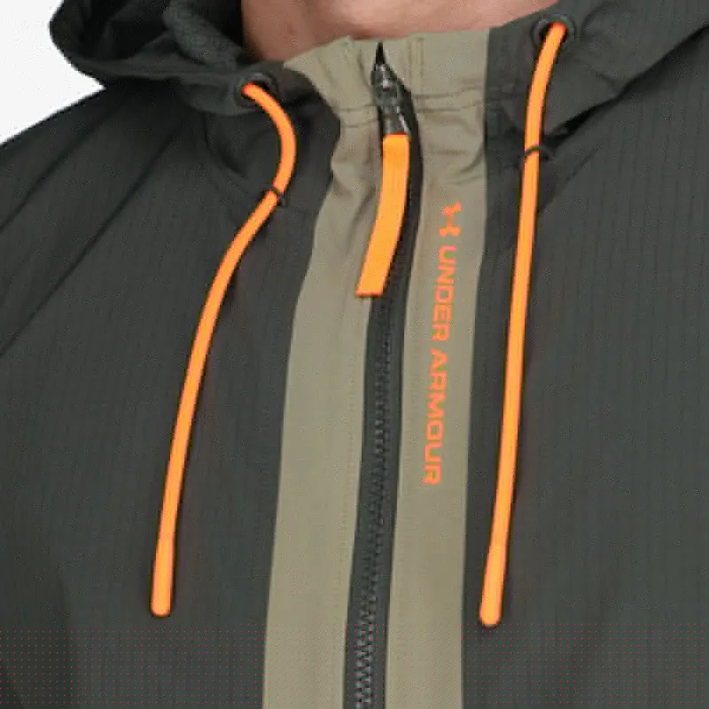 Under Armour UA RUSH WOVEN HOODED POPOVER 