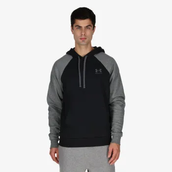 UNDER ARMOUR MAJICA S KAPULJAČOM Rival Fleece Colorblock 