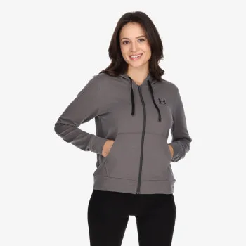 UNDER ARMOUR MAJICA S KAPULJAČOM NA PATENT Rival Terry 