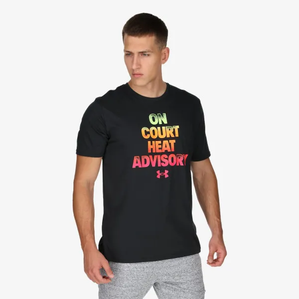 Under Armour T-shirt BBALL HEAT ADVISORY SS 