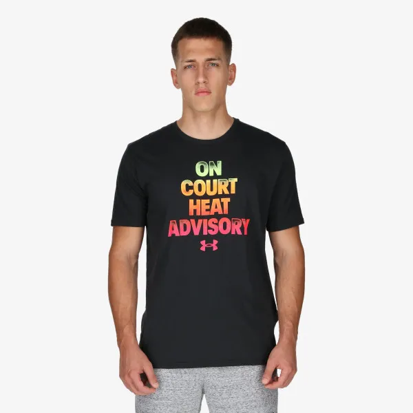 Under Armour T-shirt BBALL HEAT ADVISORY SS 