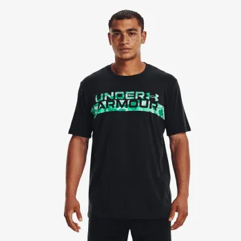UNDER ARMOUR T-SHIRT CAMO CHEST STRIPE SS 