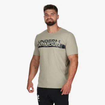 UA CAMO CHEST STRIPE SS