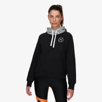 UNDER ARMOUR MAJICA S KAPULJAČOM Rival Fleece CB Hoodie 