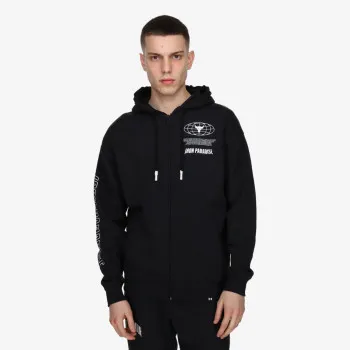 UNDER ARMOUR MAJICA S KAPULJAČOM NA PATENT Project Rock Rival Fleece 