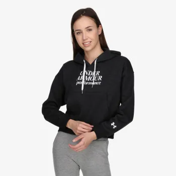 UNDER ARMOUR MAJICA S KAPULJAČOM Essential Fleece Script 