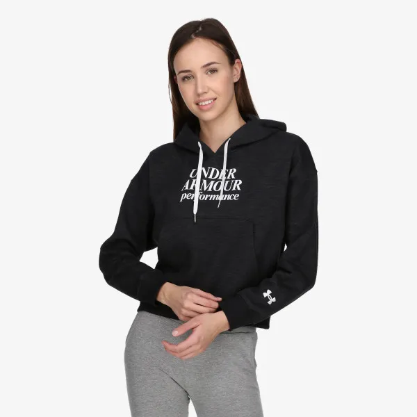 UNDER ARMOUR MAJICA S KAPULJAČOM Essential Fleece Script 