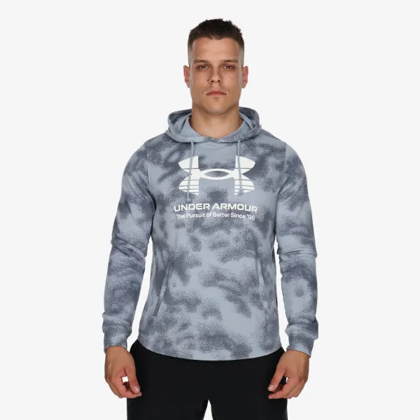UNDER ARMOUR MAJICA S KAPULJAČOM Rival Terry Novelty 