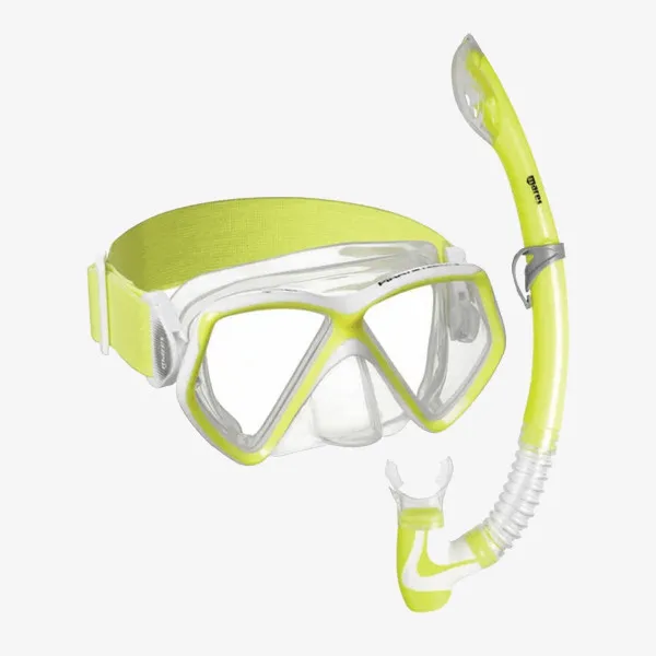 Mares MARES SET PIRATE NEON MASKA+DIS. JR ŽUTI 