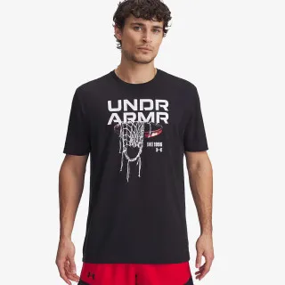 Under Armour T-shirt UA M 60/40s Hoops Net SS 