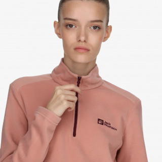 JACK WOLFSKIN MAJICA DUGIH RUKAVA S POLU PATENTOM TAUNUS 