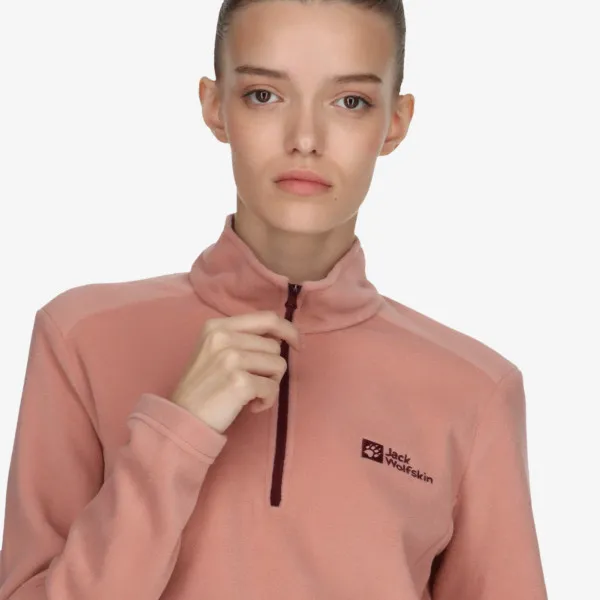 JACK WOLFSKIN MAJICA DUGIH RUKAVA S POLU PATENTOM TAUNUS 