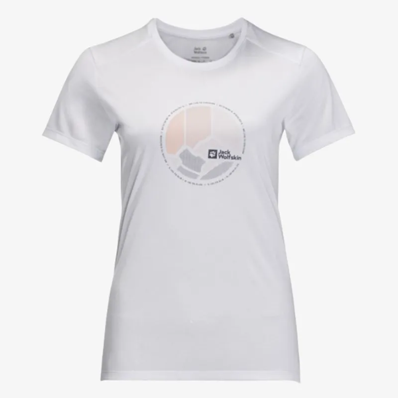 Jack Wolfskin CROSSTRAIL GRAPHIC T W 