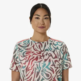 Asics T-shirt ROAD ALL OVER PRINT SS TOP 