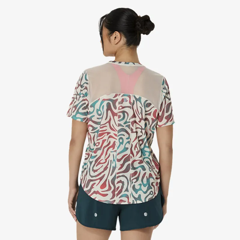 Asics T-shirt ROAD ALL OVER PRINT SS TOP 