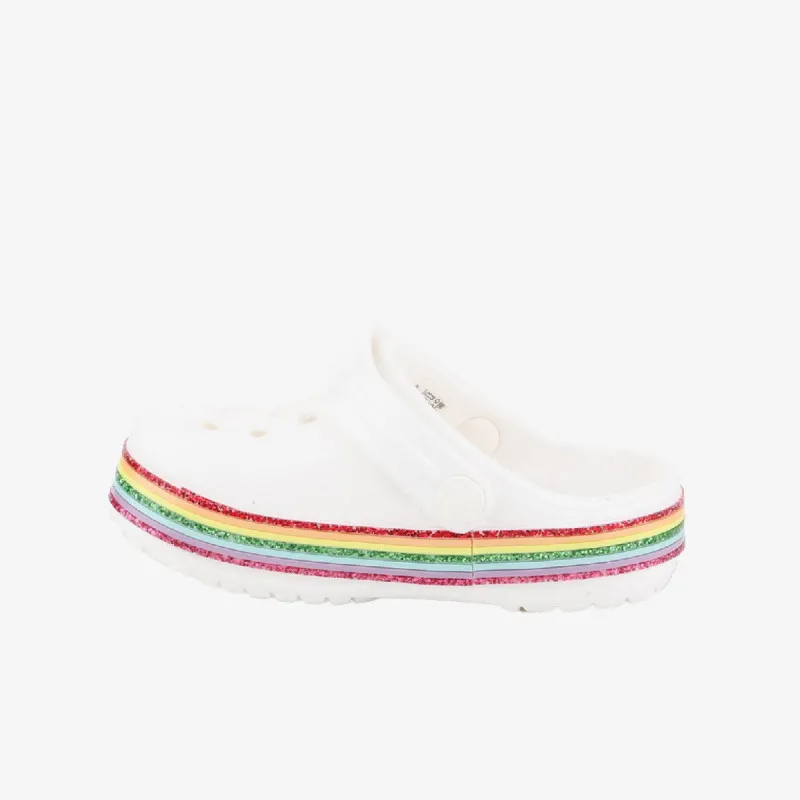 Crocs CROCS CROCBAND RAINBOW GLITTER CLOG KIDS 