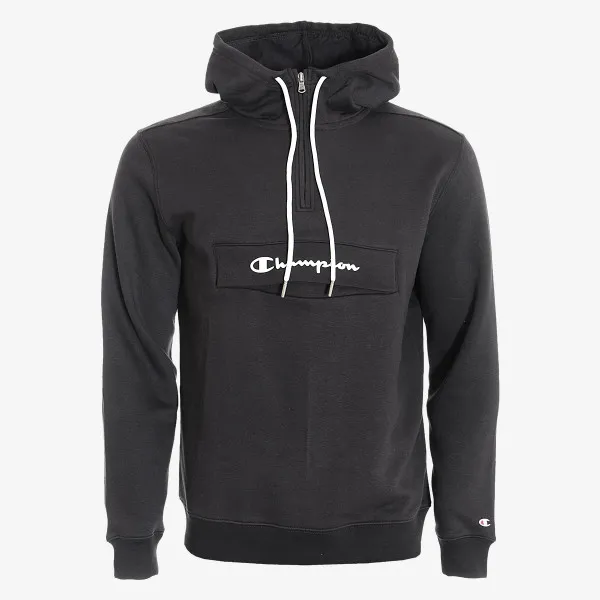 Champion HOODED HALF ZIP SWEATSHIRT 