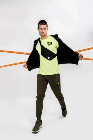 Champion RUBBER LOGO FULL ZIP 