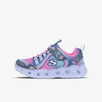 SKECHERS TENISICE HEART LIGHTS - RAINBOW LUX 